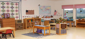 Winchester Montessori preschool class